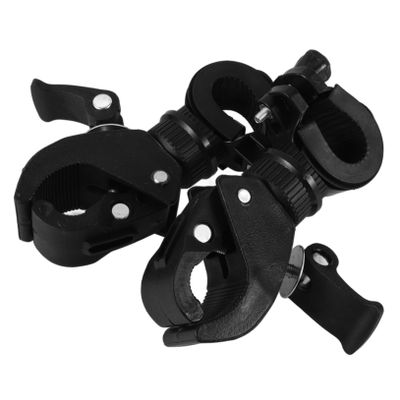 Healvian 2pcs Plastic Cane Holder Wheelchair Crutch Bracket Rotatable 360 Walking Stick Stand Portable Organizer for Elderly Wheelchair and Mobility Scooter Accessories