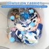 50 Pcs Laundry Balls Pet Hair Remover for Washing Machines,3.5cm Reusable Fluff & Lint Remover, Dryer Balls, Pet Hair Catcher for Clothes & Carpet, Dog & Cat Hairs Fuzz Removers(blue) view 2
