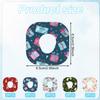 10pcs Adhesive Patches for Dexcom G7, Christmas Breathable CGM Sensor Covers Reindeer Xmas Tree Overpatches Waterproof Sensor Sticker for Dexcom Accessories view 2