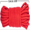 10 Meter Red Sports Rope, Indoor Yoga Training Tension Band Accessories, Woven Rope, Original Gift view 4
