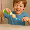 Cat Toothpaste Donor With Attachment, Prevents Vomiting In The | Funny Cartoon Topper For Toothpaste, Suitable For Bathrooms, Dorm, Bedside Table - view 2
