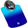 ZENO Hybrid 2-in-1 Analog & Digital Weighing Scale for Body Weight up to 180kg - Thick Tempered Glass - Extra Large Display - Easy to Read Digital Bathroom Scale - New Version - Gradient Blue view 1