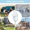 Wall Mounted Urinal | Wall Urine Diverter for Garden - Overflow Proof Urinal with Lid for Kids Men Boys Camping RV Garage Restroom Outside Backyard view 4
