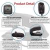 DowPie Mobility Aid Electric Easy Lift Cushion, Power Seat Assist Cushion,Features An Intuitive Handle,Fully Electric. Use Inside Or Outside The Home On Most Armchairs And Very Firm Sofas. view 3