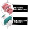 GANAZONO 4pcs Boy Girl's Toothbrush Boy Girl Soft Three Sided Head Toothbrush Easy to Hold Tooth Cleaning Brush and Girls Aged First view 3