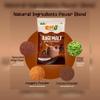 Eat5 Sprouted & Roasted Ragi Malt with Natural Cocoa Powder, High Calcium, Iron & Fiber, Instant Drink Mix, 15 Sachets, 225g Box, Vegan view 4
