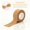 6 Pcs Self-Adhesive Bandage Tape, 2.5cm x 4m Self-Adherent Wrap for Finger & Wrist Support, Sports Protection, Veterinary Use, and Furniture Care (Skin Color) view 3