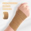 6 Pcs Self-Adhesive Bandage Tape, 2.5cm x 4m Self-Adherent Wrap for Finger & Wrist Support, Sports Protection, Veterinary Use, and Furniture Care (Skin Color) view 4