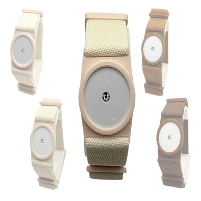 Medic Design Co. Sensor Strap Compatible with Freestyle Libre 1/2, CGM Strap, Adjustable Armband, Skin Tone Colours, Adhesive Free (Light)