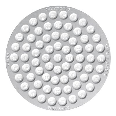Normcore 49mm Espresso Puck Screen, Ultra-Slim 0.8mm Thickness Coffee Filter, 316 Stainless Steel Reusable Coffee Ground Filter, Silver
