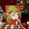 Reusable Calendar Advent 24-Grid Fillable Folding Christmas Advent Boxes view 2