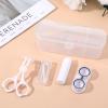 Classicseali Contact Lenses Applicator Tool Set, Contact Lens Applicator Tool with Eye Opener for Contacts, Contact Helper Insert/Remover, Tweezers, Soft Contact Lens Applicator Tool and Case view 3