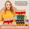 Tea and Coffee Hamper Gift Bundle With x6 TrueStart Instant Coffee Bags, English Afternoon Tea (40 Teabags) & x10 Border Biscuits Mini Packs Biscuit Selection - Gift Hamper Set view 4
