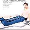 Air Compression Circulatory Massager for Full Body - Electric Pressotherapy Machine with Adjustable Intensity for Lymphatic Drainage, Neck and Arm Massage view 4