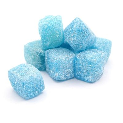 Blue Raspberry Cubes Gift Jar 660g Original Blue Raspberry Cubes Retro Sweets Victorian Gift Jar by Candy Hive - Timeless Treats, Authentic Flavour