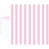 50PCS Pink and White Striped Paper Napkins, Light Pink Dinner Napkin Disposable Beverage Dessert Luncheon Napkins for Birthday Bridal & Baby Shower Wedding Party Supplies view 1