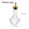 TOYZFRIENDY Glass Bitters Bottle Decorative Household Bitter Bottles 50ml with Leak-proof Seal and Stopper for Bar Supplies for Restaurant or Home Use, for Beer Festival Celebration view 2