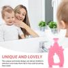 HAMPPLIES 6pcs U Shaped Boys and Girls Toothbrush Handheld Soft Silicone Brush for Boy Girl Home Cleaning Random Color view 4