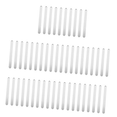 Ipetboom 50 Pcs Acrylic Ice Cream Sticks for DIY Creations Reusable Lightweight Craft Sticks for Children's Handicrafts and Ice Cream Making