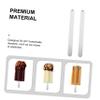 Ipetboom 50 Pcs Acrylic Ice Cream Sticks for DIY Creations Reusable Lightweight Craft Sticks for Children's Handicrafts and Ice Cream Making view 3
