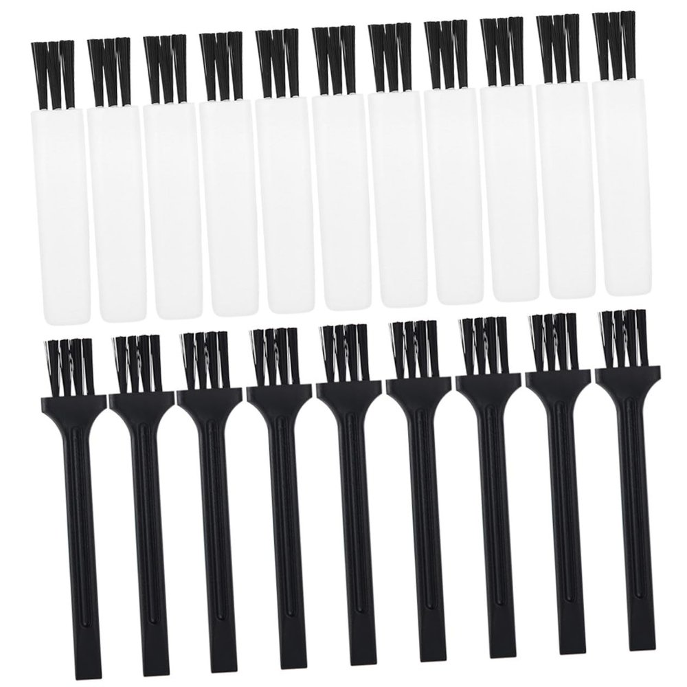 PLAFOPE 30pcs Plastic Clipper Brush Cleaner for Electric, Easy to Use Small Cleaning Brush for Trimmer Maintenance and Beard Care