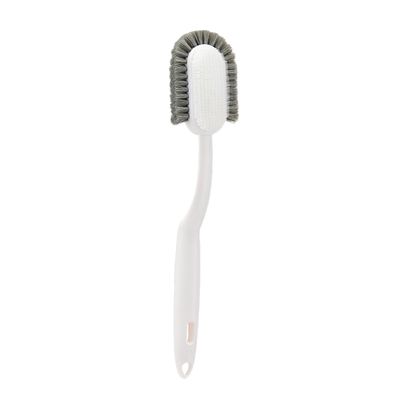 LALADEFIEE Shoe Ring Soft and Brush Plastic Long-handled Handle Cleaning with for Bristles, Nonslip Hanging Sturdy Cleaner Household Trainers and Sneakers