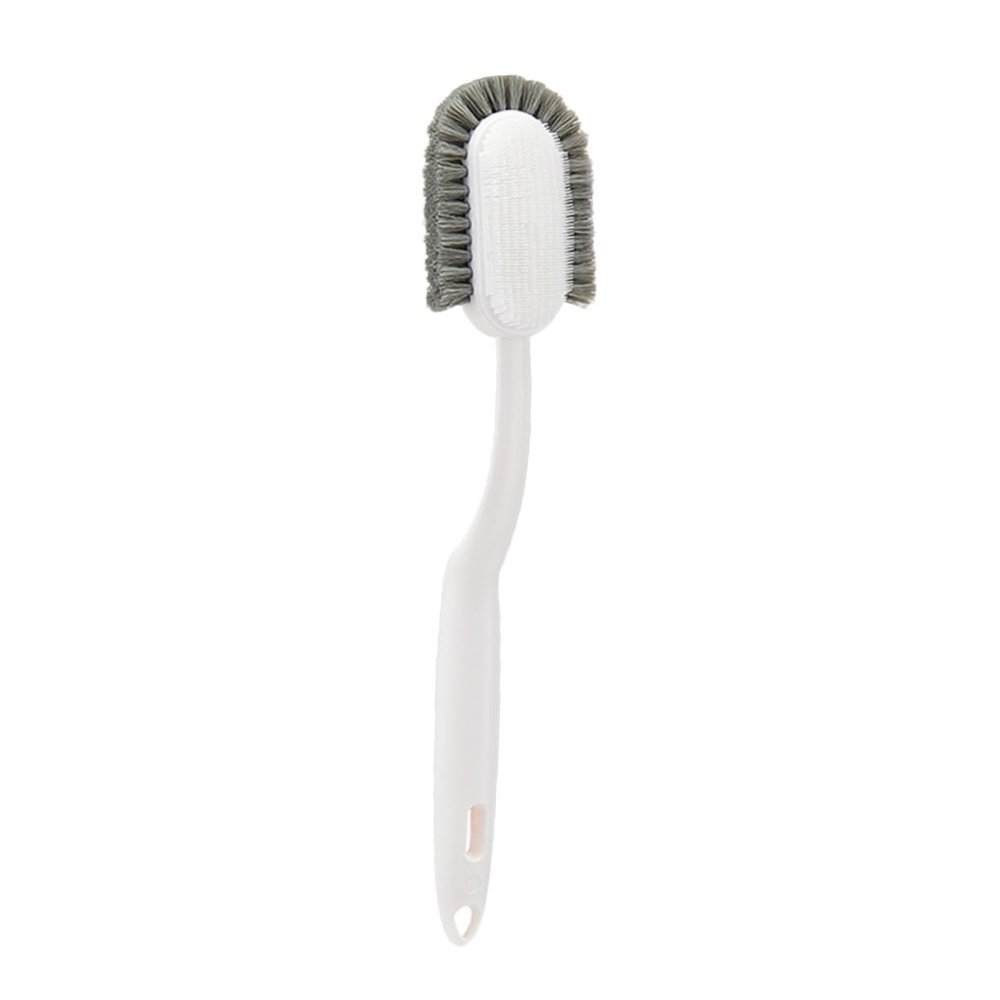 LALADEFIEE Shoe Ring Soft and Brush Plastic Long-handled Handle Cleaning with for Bristles, Nonslip Hanging Sturdy Cleaner Household Trainers and Sneakers