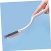 LALADEFIEE Shoe Ring Soft and Brush Plastic Long-handled Handle Cleaning with for Bristles, Nonslip Hanging Sturdy Cleaner Household Trainers and Sneakers view 3