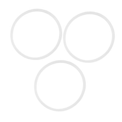 Ciieeo Silicone Lunch Box Seal Ring 12cm Inner Diameter Reusable Insulated Food Container Gasket Replacement for Bento Boxes 3pcs Set