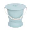 Anneome Portable Adult Urine Pot with Sealed Lid and High Base Plastic Chamber, Convenient to Move Urinal Pan Suitable for Bedroom Use, for Elder and Adult Care view 1