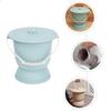 Anneome Portable Adult Urine Pot with Sealed Lid and High Base Plastic Chamber, Convenient to Move Urinal Pan Suitable for Bedroom Use, for Elder and Adult Care view 3