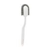 SOIMISS Household Cleaning Brush with Long Handle, Soft Bristle Plastic Shoe and Sneaker Cleaning Brush for Indoor Washing and Shoe Care, White, Suitable for Home Use view 1