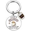 Coffee Lovers Gifts Ideas For Women Coffees Accessories Funny Espresso coffee Theme Gifts Keychain Coffee Gift Basket For Men view 1