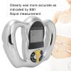 ZenithAur Digital Body Fat Monitor, Handheld Body Fat Analyzer BMI Meter Measurement Device for, Fitness Assessment, Health Management view 3