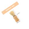 Anneome Beard Brush Wood Handle Shaving Brush Soft Bristle for Men Grooming Routine for Daily Use and Shaving Preparation view 2