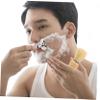 Anneome Beard Brush Wood Handle Shaving Brush Soft Bristle for Men Grooming Routine for Daily Use and Shaving Preparation view 3