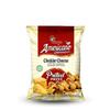 Americano Cheddar Cheese and Ham Pretzel Pieces 10 x 100g - Pretzel Pieces Cheddar For Snack Boxes | Cheddar Cheese Mature Salted Pretzels Lunch Box Snacks | Vegetarian Hampers Pub Gifts & Snacks view 1
