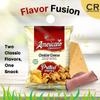 Americano Cheddar Cheese and Ham Pretzel Pieces 10 x 100g - Pretzel Pieces Cheddar For Snack Boxes | Cheddar Cheese Mature Salted Pretzels Lunch Box Snacks | Vegetarian Hampers Pub Gifts & Snacks view 3