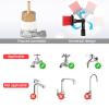12M Extendable Water Fed Window Cleaning Kit 55CM Brush & 11CM Brush for High Roofs Cars & Floors Efficient Water Fed Cleaning Equipment view 3