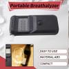 Bosiyrggrl Portable Breathalyzer High Precisions Tester with Voice Prompt Reusable Mouthpieces for Drivers view 3
