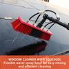 30FT Water Fed Pole Kit for Solar Panel Cleaning Adjustable Window Glass Cleaner with 180 Rotating Brush & 20M Hose Perfect for Home & Outdoor Use view 4
