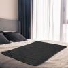 Fanfanwin 1 Pcs Couples Waterproof Mat 27 x 27 in Lover Reusable Stainproof Blanket Quiet Easy Use Mattress Protector for Adult Multi Functional Bed Sheet Couple Messy Play Pleasure Comfort (Black) view 1
