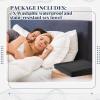 Fanfanwin 1 Pcs Couples Waterproof Mat 27 x 27 in Lover Reusable Stainproof Blanket Quiet Easy Use Mattress Protector for Adult Multi Functional Bed Sheet Couple Messy Play Pleasure Comfort (Black) view 3