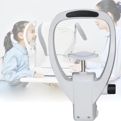 Adjustable Forehead and Chin Support Bracket with Knob for Optometry Equipment, Enhances Patient Comfort and Precision
