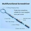 35 Pairs Eyeglass Repair Kit, Complete Eyewear Maintenance Tools Include Screwdrivers, Cleaning Cloth, Tweezers, Screws, Silicone Pads view 4