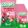 Goodies Kids Strawberry & Date Fruit Bars, 12 x 20 g view 1