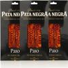 Chorizo Dry-Cured Sliced Iberico Black Pork Pata Negra 80 g Pack of 6 Gourmet Charcuterie Specialty Traditional Flavor Vacuum Packed view 1