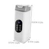 ABOOFAN Portable Juicer Blender Electric Juice Cup Self-cleaning Mini Juicer Machines for Travel Hiking Outdoor Home Office Use view 2