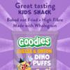 Goodies Kids Snack Dino Puffs, Cheese & Onion, Wholegrain, 3 x (4 x 12 g) view 4