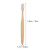 Beaupretty 2pcs Natural Bamboo Toothbrush for Adults Flexible Soft Bristles Ergonomic Smooth Handle Biodegradable Manual Tooth Brush Comfortable Grip for Gentle Oral Care view 2